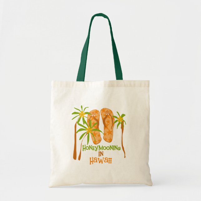 Honeymooning en la bolsa de asas de Hawaii (Frente)