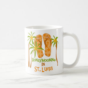 Honeymooning en la taza de St Lucia
