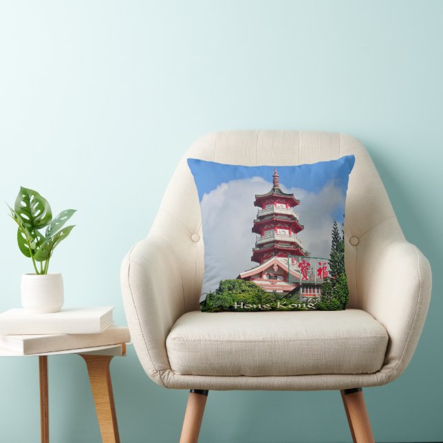 Hong Kong Perla de Oriente Cojín Decorativo (Silla)