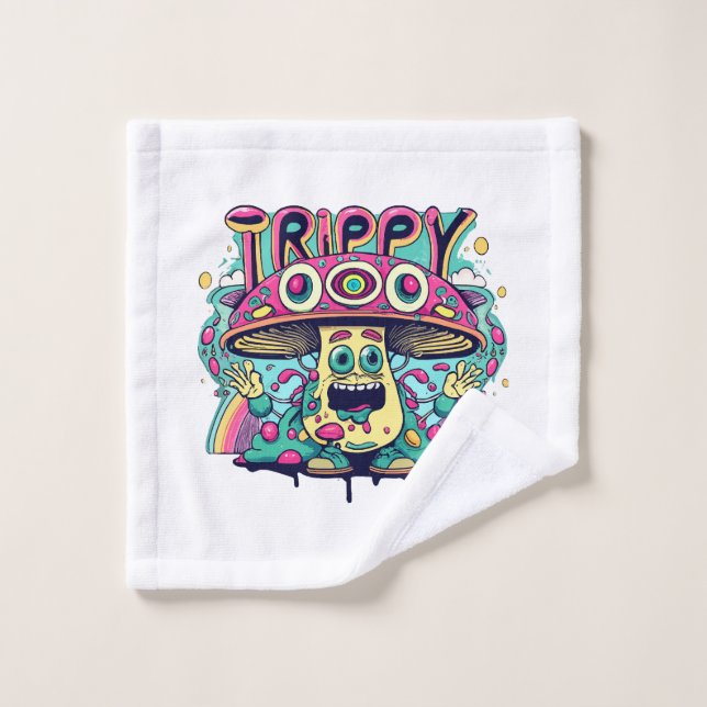 Hongo Feliz Alucinógeno (Toallita)