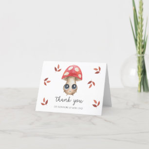 Hongo lindo - agradecimiento por baby shower