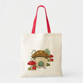 Hongos con bolsos de té