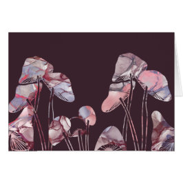 Hongos de tinta morada