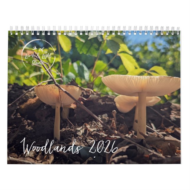 Hongos de Woodland - Calendario de la Naturaleza 2 (Tapa)