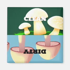 Hongos Lavavajillas Imán Limpiar Suciedad