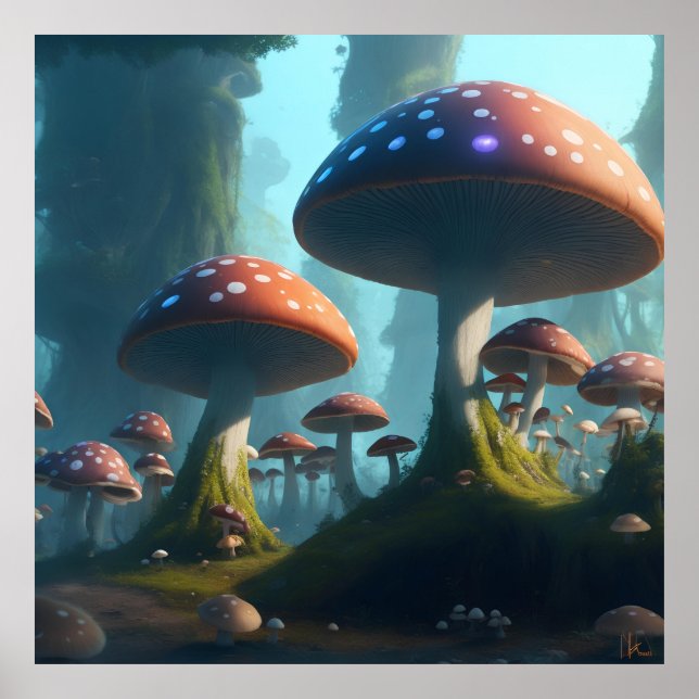 Hongos, naturaleza, arte conceptual (Frente)