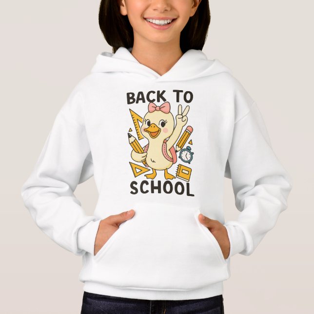 🎒 Honk If You’re Ready for School – Cute Goose (Anverso)