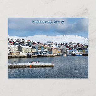 Honningsvag, Noruega, postal