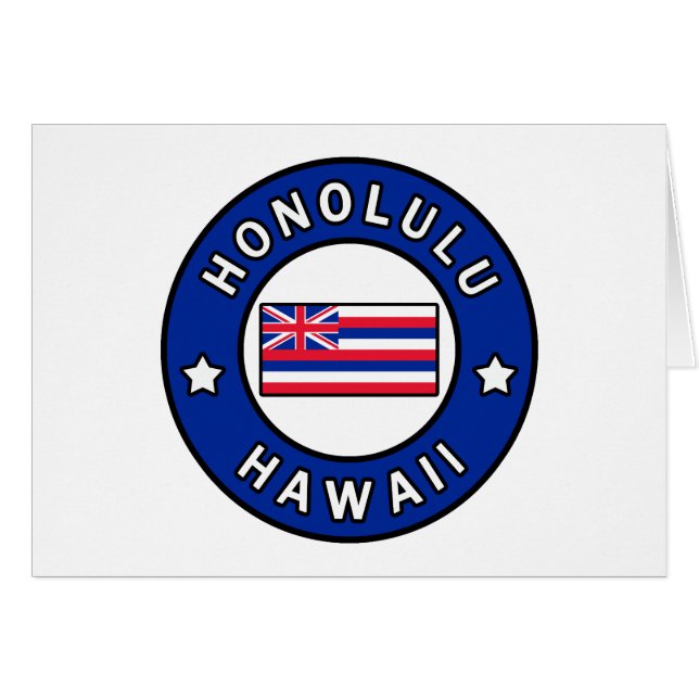 Honolulu Hawái (Anverso (Horizontal))