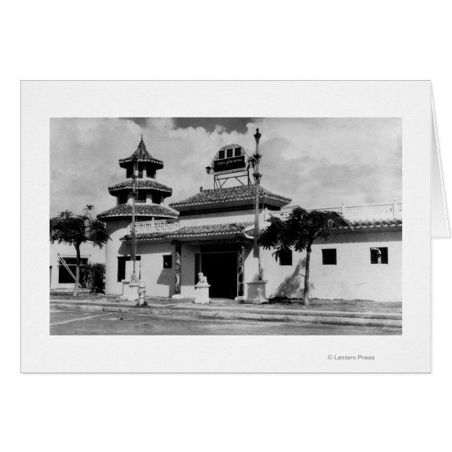 Honolulu, Hawaii - Vista de Lau Yee Chai (Anverso (Horizontal))