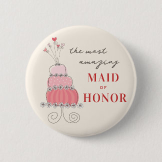 HONOR, Boda de Moda rosa dulce, botón de torta