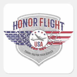 Honor Flight Pegatinas Gracias Por Su Servicio