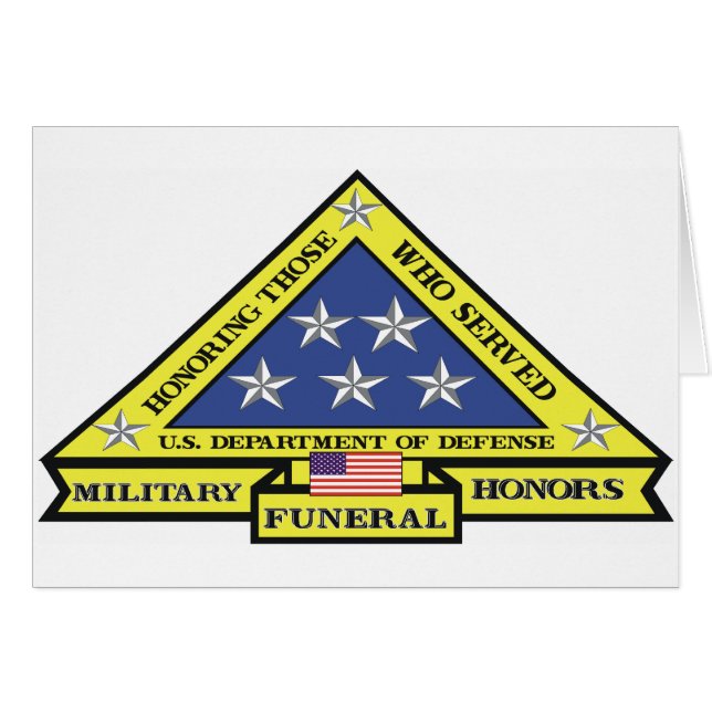 Honores fúnebres militares (Anverso (Horizontal))