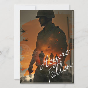 Honrar a los caídos - recordar su sacrificio