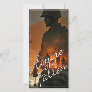 Honrar a los caídos - recordar su sacrificio