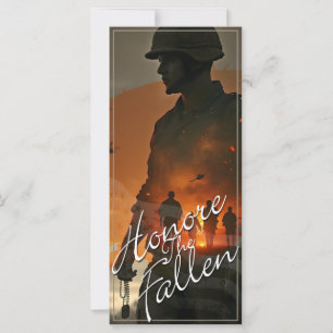 Honrar a los caídos - recordar su sacrificio