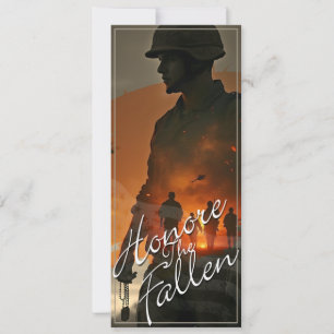 Honrar a los caídos - recordar su sacrificio