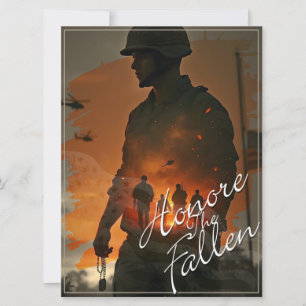 Honrar a los caídos - recordar su sacrificio