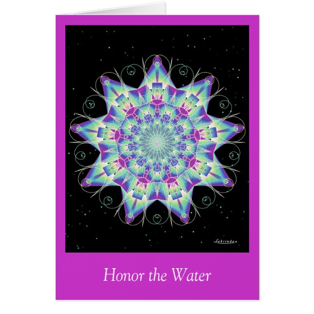 Honrar el agua (Frente)