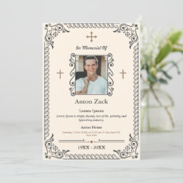 Honrar su memoria: Invitación a funerales ornados