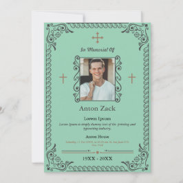 Honrar su memoria: Invitación a funerales ornados