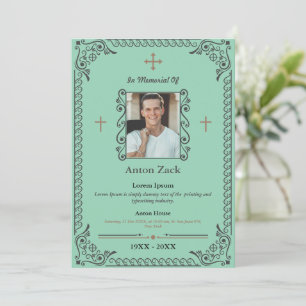 Honrar su memoria: Invitación a funerales ornados