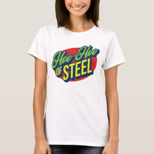 Hoo-Hoo de camiseta femenina de acero