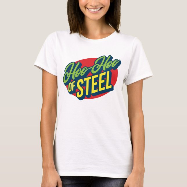 Hoo-Hoo de camiseta femenina de acero (Anverso)