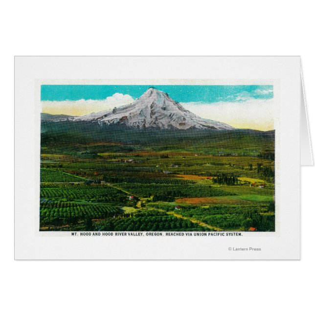 Hood de Hood River ValleyHood River, OR (Anverso (Horizontal))