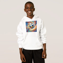Hoodie art abstrait Foot