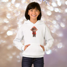 Hoodie, Chica del pequeño elfo preocupado