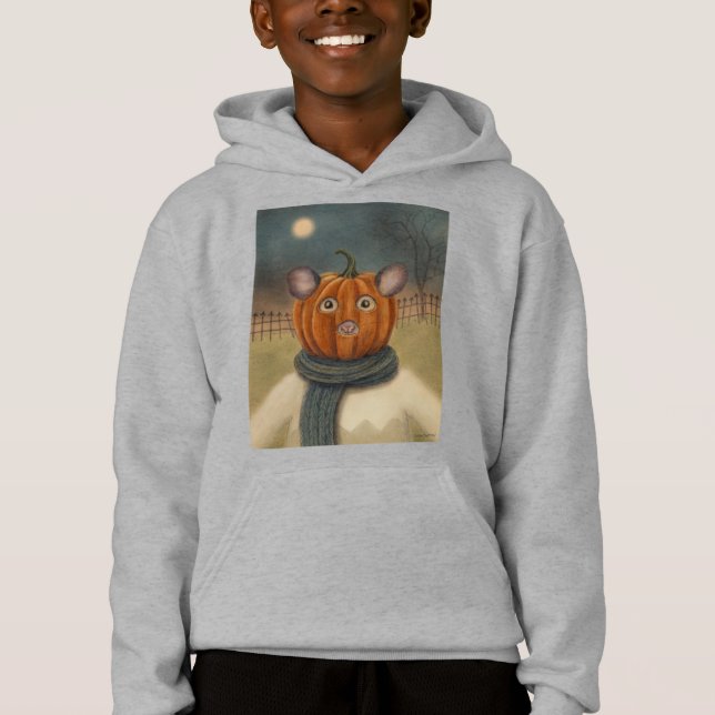 Hoodie de arrastre de los niños del ratón de la ca (Anverso)