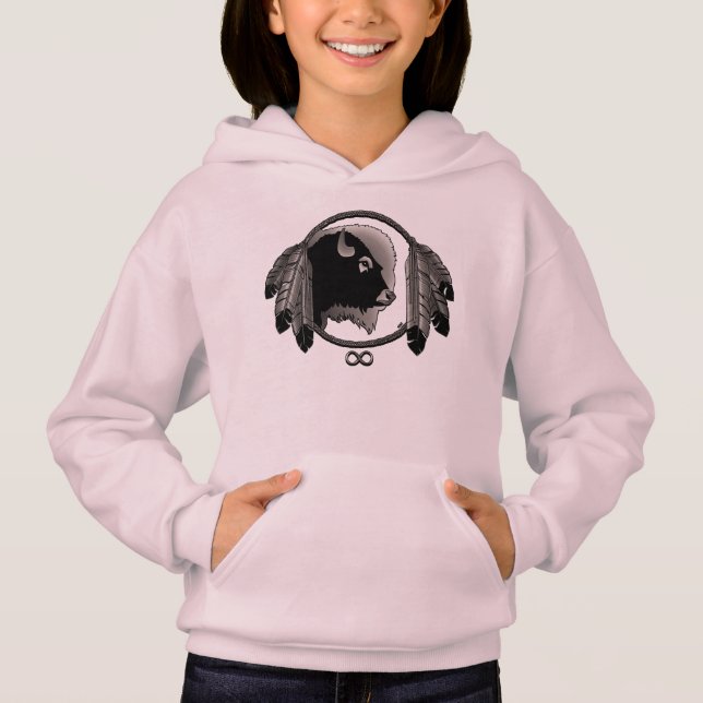 Hoodie de arte nativo de Kid (Anverso)
