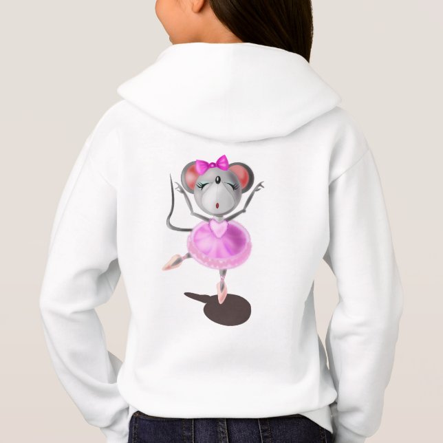 Hoodie de Ballerina Mouse (Reverso)