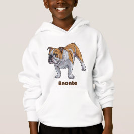 Hoodie de Bulldog personalizado