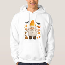 Hoodie de calabaza fantasma: suéter de Halloween