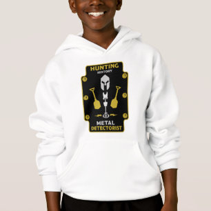 Hoodie de camiseta de los detectores metalizado