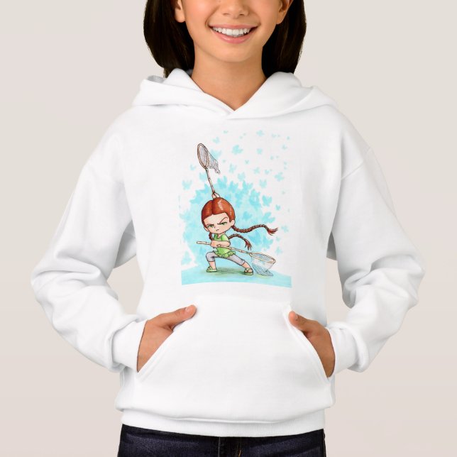 Hoodie de caza de mariposas (Anverso)