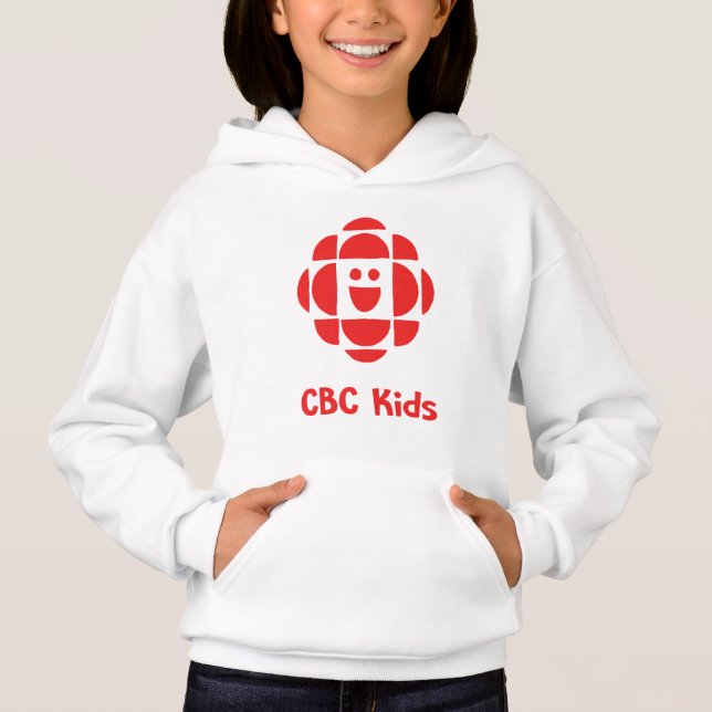 Hoodie de Chicas de logotipos para niños de CBC (Anverso)