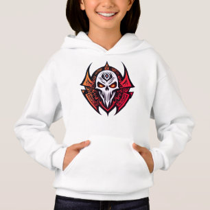 Hoodie de cráneo tribal de forma libre - Unisex Fi