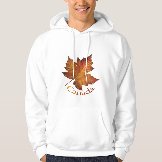 Hoodie de hoja de arce de Canadá Camisas sudaderas (Anverso)