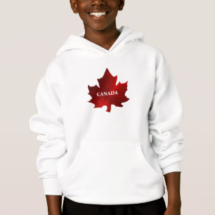 Hoodie de hoja de arce roja de CANADÁ