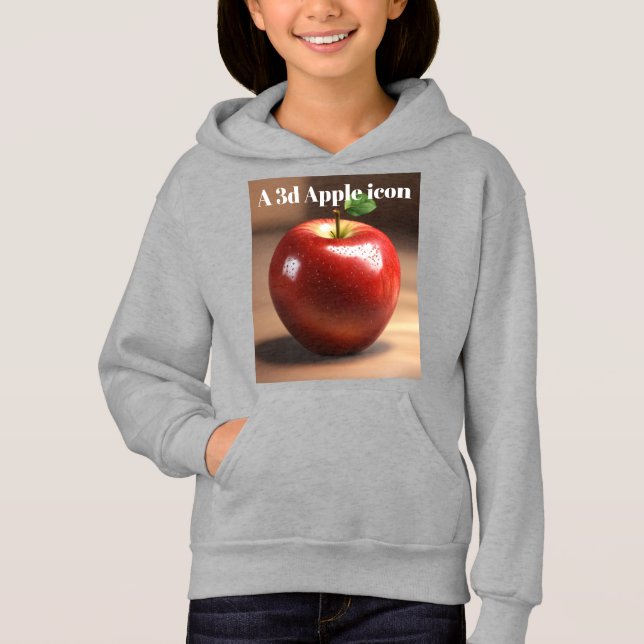 Hoodie de impulsión de icono de Apple (Anverso)