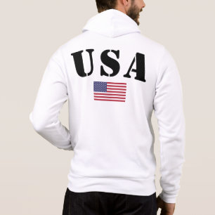 Hoodie de la bandera de Estados Unidos - Sudadera 
