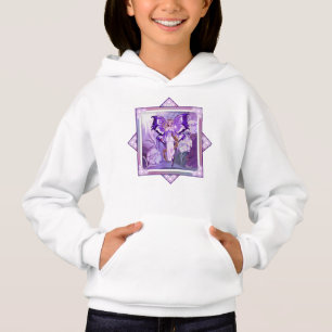 Hoodie de la camiseta de la polla morada de Sun Fa