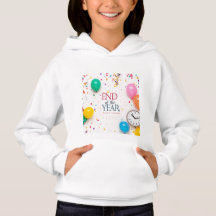 Hoodie de la celebración de fin de año.