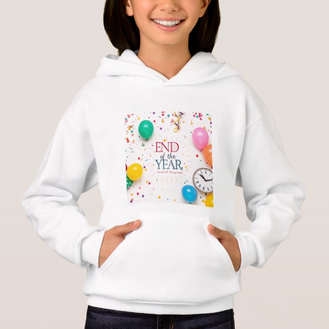 Hoodie de la celebración de fin de año. (Anverso)