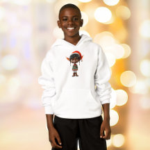 Hoodie de niño elf Navidades adolescentes