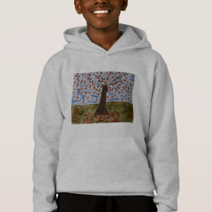 Hoodie de niños de árbol de otoño