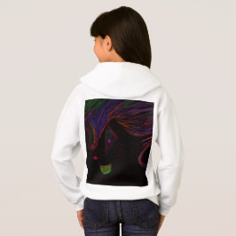Hoodie de pullover de trickster multicolor